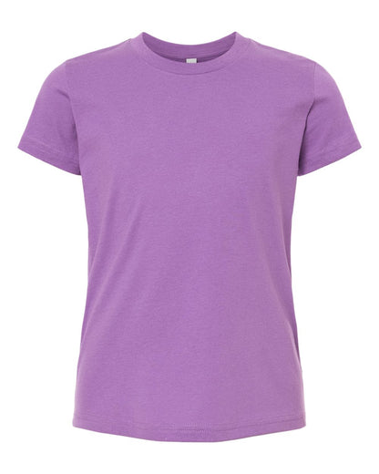 BELLA + CANVAS Youth Jersey Tee 3001Y #color_Royal Purple