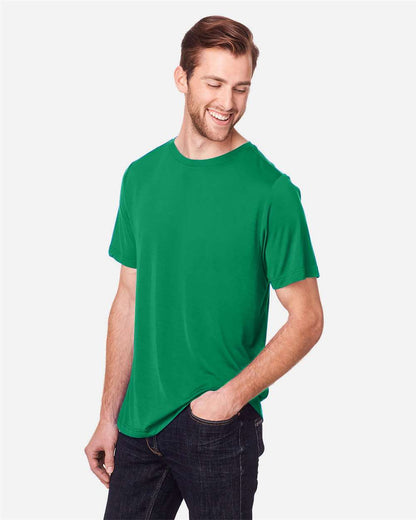 CORE365 Unisex Fusion ChromaSoft™ Performance T-Shirt CE111 #colormdl_Kelly Green