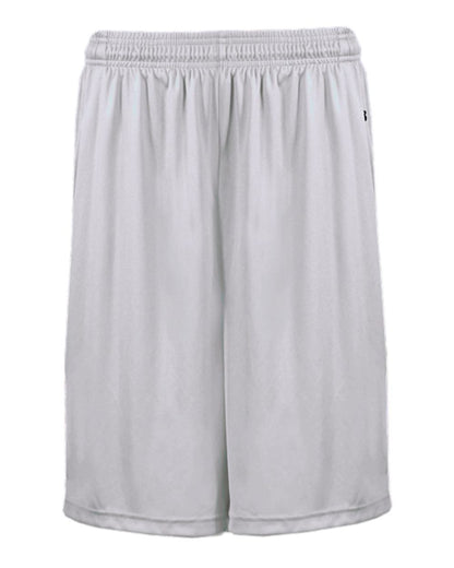 Badger Pocketed 7" Shorts 4127 #color_Silver