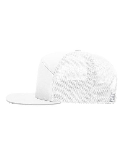 Richardson Seven-Panel Trucker Cap 168 #color_White