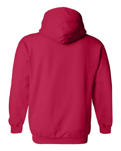 Gildan Heavy Blend™ Hooded Sweatshirt 18500 #color_Cherry Red