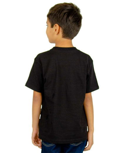 Shaka Wear Youth V-Neck T-Shirt SHVEEY #colormdl_Black