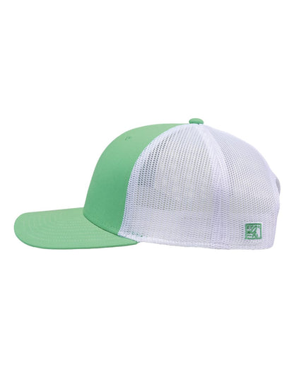 The Game Everyday Trucker Cap GB452E #color_Light Green/ White