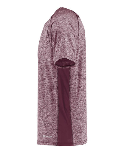 Holloway Men's Electrify CoolCore® T-Shirt 222571 #color_Maroon Heather