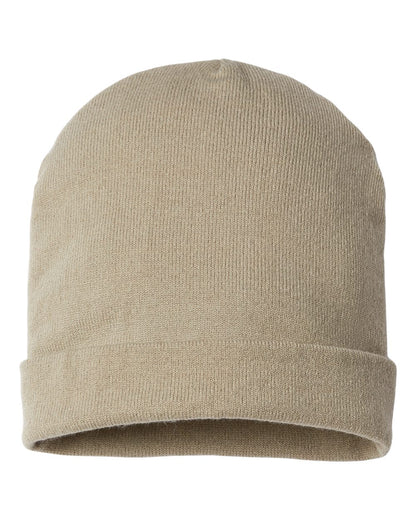 CAP AMERICA USA-Made Patriotic Cuffed Beanie RK12 #color_Khaki/ Olive Stars