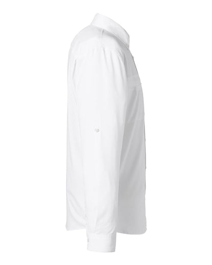 HUK Men's Tide Point Pocket Fishing Shirt H150172 #color_White