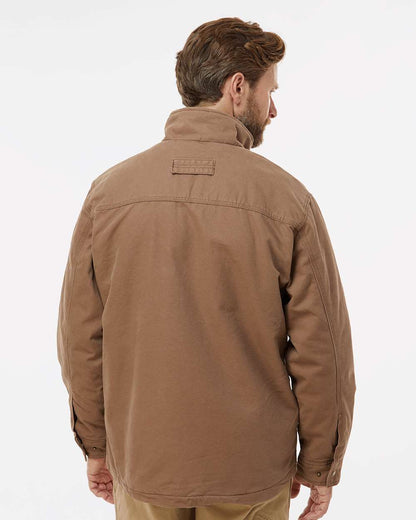 DRI DUCK Endeavor Canyon Cloth™ Canvas Jacket with Sherpa Lining 5037 #colormdl_Field Khaki