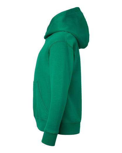 LAT Youth Fleece Hoodie Sweatshirt 2296 #color_Kelly