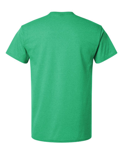 Gildan Unisex Light Cotton T-Shirt 3000 #color_Heather Irish Green