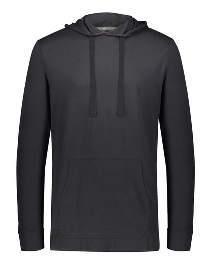 Holloway Men's Repreve® Eco Hooded Sweatshirt 222577 #color_Black