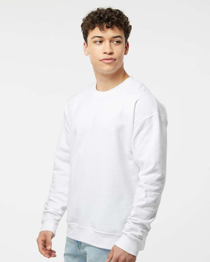 Tultex Fleece Crewneck Sweatshirt 340 #colormdl_White