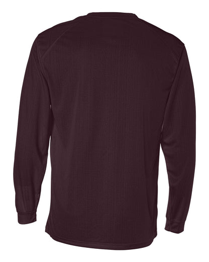 Badger Unisex B-Core Long Sleeve T-Shirt 4104 #color_Maroon