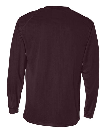 Badger B-Core Long Sleeve T-Shirt 4104 #color_Maroon