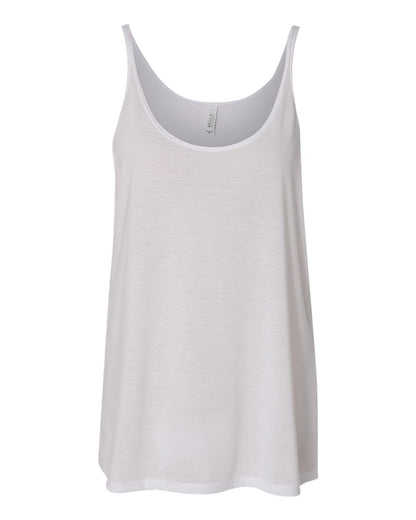 BELLA + CANVAS Women's Slouchy Tank 8838 #color_White