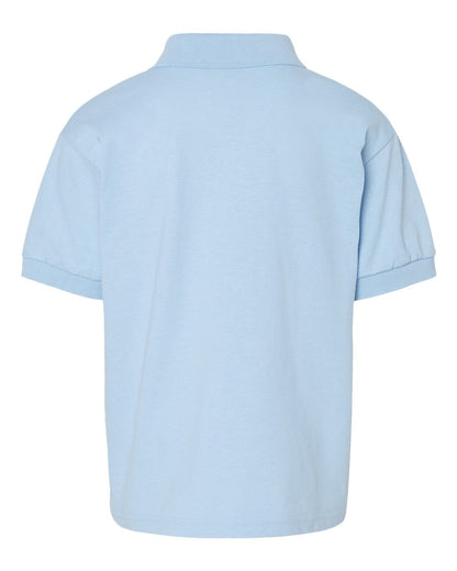Gildan Youth DryBlend® Jersey Polo 8800B #color_Light Blue