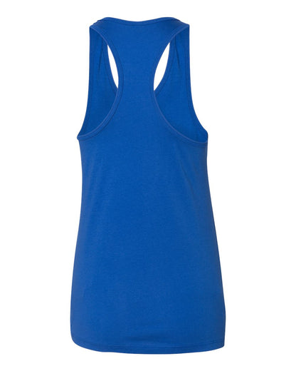 BELLA + CANVAS Women's Jersey Racerback Tank 6008 #color_True Royal