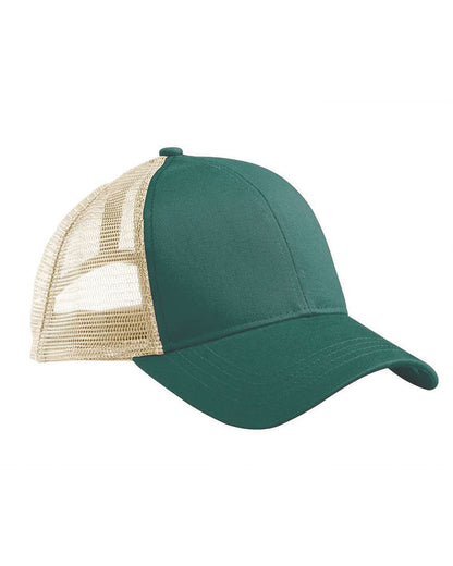 econscious Eco Trucker Cap EC7070 #color_Emerald Forest/ Oyster