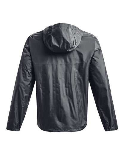 Under Armour Men's Stormproof Cloudstrike 2.0 Jacket 1374644 #color_Pitch Grey/ Black