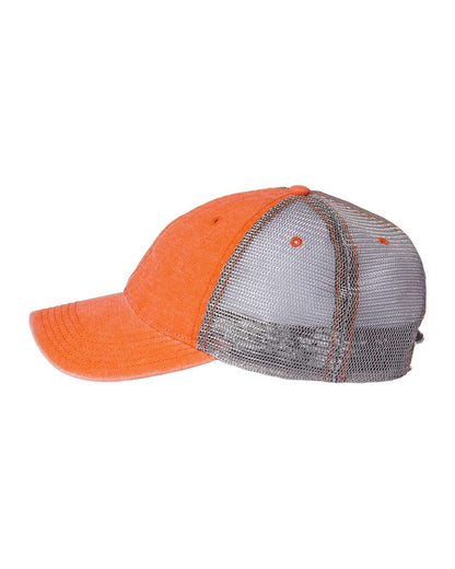 LEGACY Dashboard Trucker Cap DTA #color_Orange/ Grey