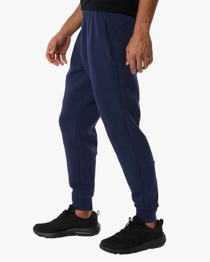 Under Armour Men's Unstoppable Fleece Joggers 1379808 #colormdl_Midnight Navy/ Black