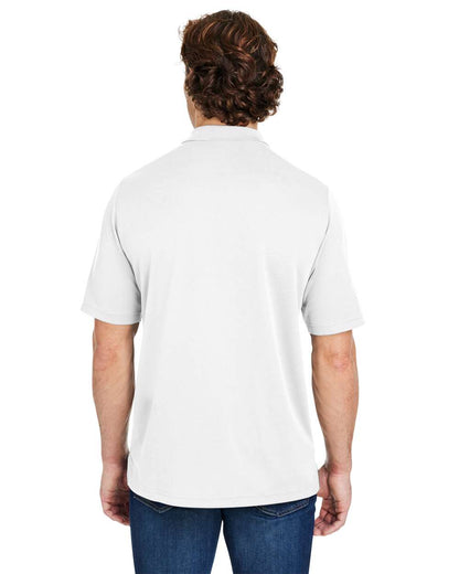 CORE365 Men's Market Snag Protect Mesh Polo CE104 #colormdl_White