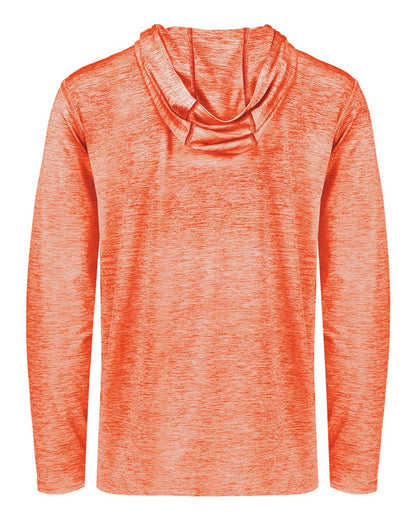 Holloway Men's Electrify CoolCore® Hooded Sweatshirt 222589 #color_Orange Heather