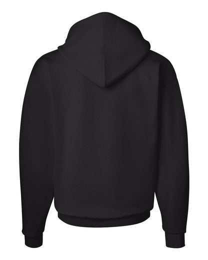 Hanes Unisex EcoSmart® Hooded Sweatshirt P170 #color_Black