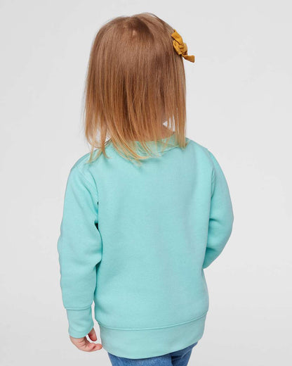 Rabbit Skins Toddler Fleece Crewneck Sweatshirt 3317 #colormdl_Chill