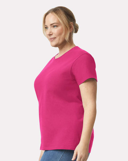 Gildan Women's Ultra Cotton® T-Shirt 2000L #colormdl_Heliconia