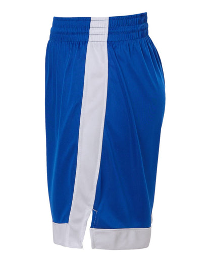 Augusta Sportswear Youth Match-Up Basketball Shorts 6890 #color_Royal/ White