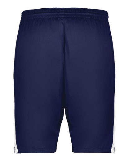 Augusta Sportswear Youth Alley-Oop Reversible Shorts 1169 #color_Navy/ White
