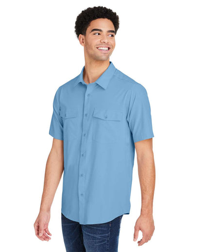 CORE365 Men's Ultra UVP® Marina Shirt CE510 #colormdl_Columbia Blue