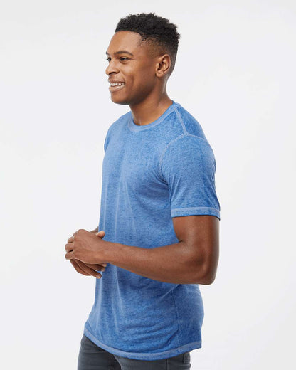 J. America Unisex Zen Jersey T-Shirt 8115 #colormdl_Twisted Royal
