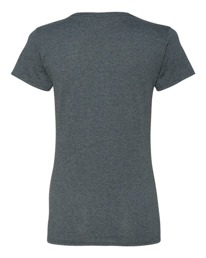 Gildan Women's Heavy Cotton™ T-Shirt 5000L #color_Dark Heather