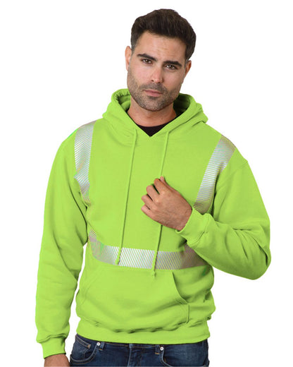 Bayside Unisex USA-Made High Visibility Hooded Sweatshirt 3739 Bayside Unisex USA-Made High Visibility Hooded Sweatshirt 3739