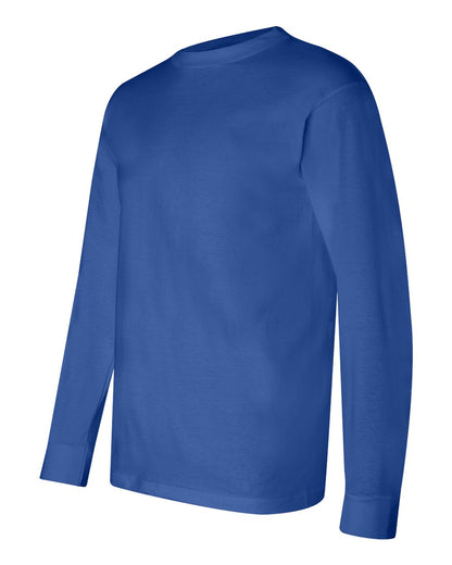 Bayside USA-Made Long Sleeve T-Shirt 6100 #color_Royal Blue