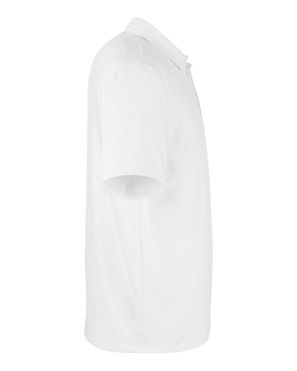 Glyder Men's Fairway Marbled Jersey Polo MDP1799 #color_White