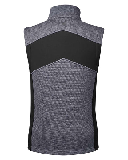 Spyder Men's Pursuit Vest S17274 #color_Frontier Heather/ Black