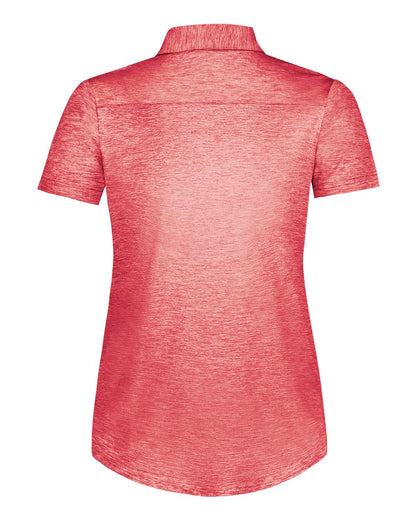 Holloway Women's Electrify CoolCore® Polo 222772 #color_Scarlet Heather