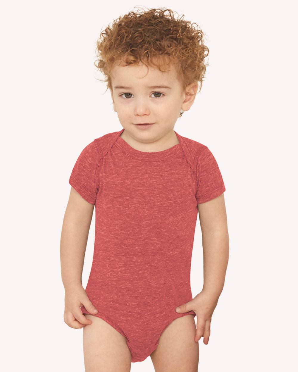 Rabbit Skins Infant Harborside Mélange Bodysuit 4491