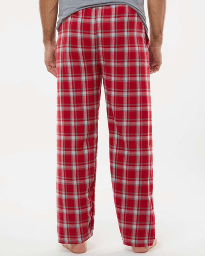 Boxercraft Harley Flannel Pants BM6624 #colormdl_Heritage Garnet Plaid