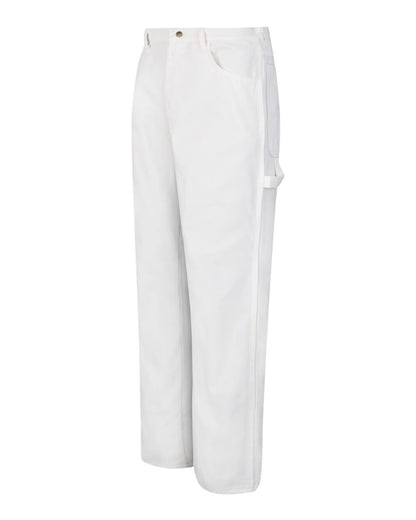 Red Kap Men's Painter Dungaree PC80 #color_White - 30I