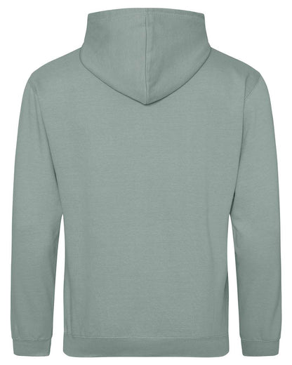AWDis Unisex College Hooded Sweatshirt JHA001 #color_Dusty Green