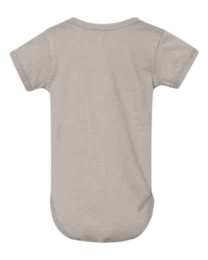 Rabbit Skins Infant Fine Jersey Bodysuit 4424 #color_Titanium