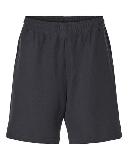 American Apparel Pique Unisex Gym Shorts 2PQ #color_Black