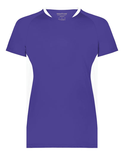 Augusta Sportswear Unisex Octane Soccer Jersey 322240 #color_Purple/ White