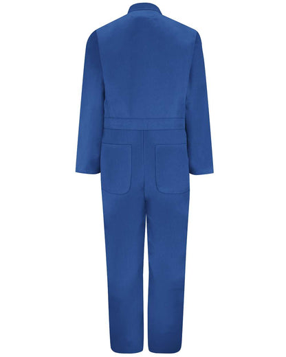 Red Kap Men's Tall Twill Action Back Coverall CT10T #color_Electric Blue