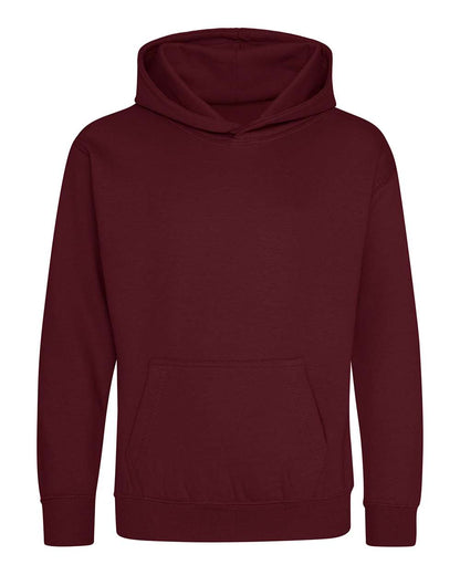 AWDis Youth Hooded Sweatshirt JHY001 #color_Burgundy