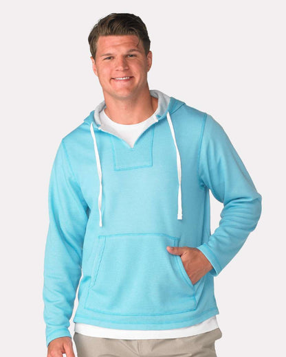 Boxercraft Baja Pullover BM5301 #colormdl_Pacific Blue Heather