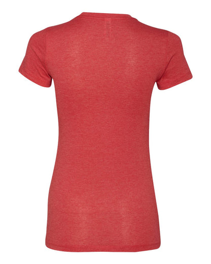 BELLA + CANVAS Women's Slim Fit Tee 6004 #color_Heather Red